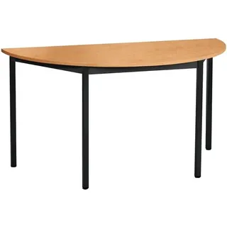 Sodematub Mehrzwecktisch buche halbrund