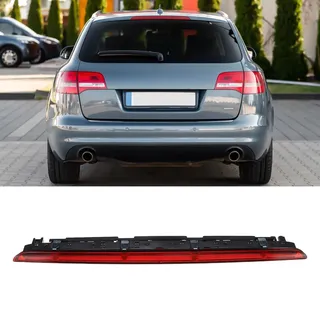 Flydida Dritte Bremsleuchte Hinten High Level Bremslicht Ersatz für 2005-2011 A6 Avant 4F5 S6 C6 4F9945097 923-271 (Rot)
