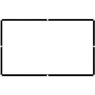 60/100 Zoll Projektor-Leinwand 16:9 HD 4K Faltenfrei, Tragbare Projektor Leinwand, Faltbares, Große Filmprojektor Leinwände Für Den Außenbereich, Besonders Geeignet Für Outdoor, Camping, Zuhause