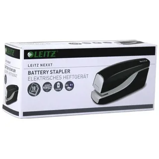 LEITZ Elektro-Tacker LEITZ 5566-00-95 NEXXT Series Elektrisches Heftgerät Elektrohefter schwarz schwarz