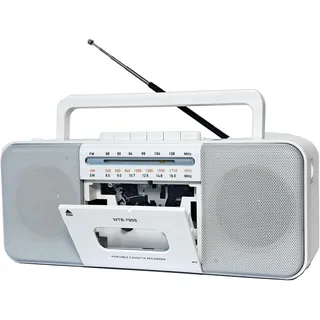 Tragbarer Kassettenrekorder Am Fm Sw Stereoradio Bluetooth Aufnahme auf Kassette