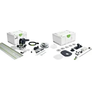 REBQ-FS-Set+Box Elektro-Oberfräse inkl. Koffer + Zubehör (578053)