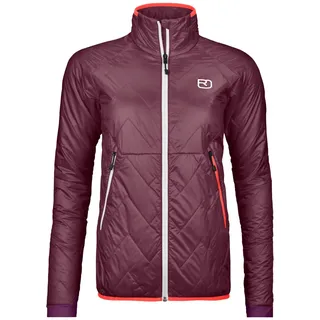 Ortovox Damen Swisswool Piz Vial Jacke (Größe S, rot)