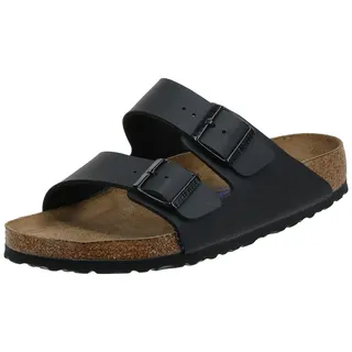 Birkenstock Arizona Weichbettung Birko-Flor schwarz 45