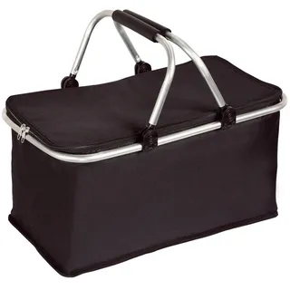 KESPER Einkaufskorb schwarz 50 x 29 x 25,5 cm