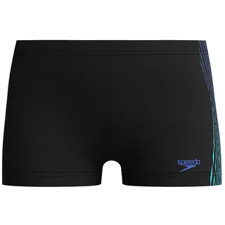 Speedo Plastisol Placement Badehose Boxer - Cobalt Pop - 13-14 Jahre