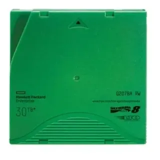 HP LTO-8 Medium 12 TB, Streamer-Medium - grün