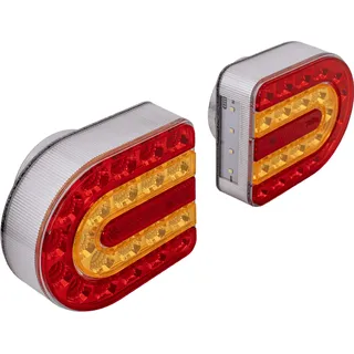 SPAREX CONNIX S.130977 LED Rückleuchten 4 Funktionen links+rechts, kabellos, magnetisch