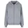 Ladies Fluffy Zip Cardigan lightasphalt M M