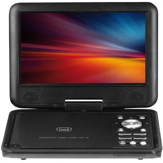 Trevi PDX 1409 S2 tragbarer DVD-Player, Schwarz