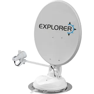 Maxview Explorer 65 cm Single Satellitenanlage App-gesteuert in weiß