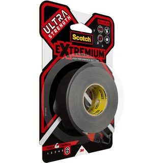 Scotch ExtremiumTM Ultra Strength Gewebeband schwarz 24,0 mm x 10,0 m 1 Rolle