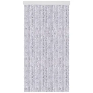 arsvita Flauschvorhang 100x220 Unistreifen grau