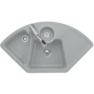 V&B Eckspüle Solo Eck Spülbecken, almond CeramicPlus