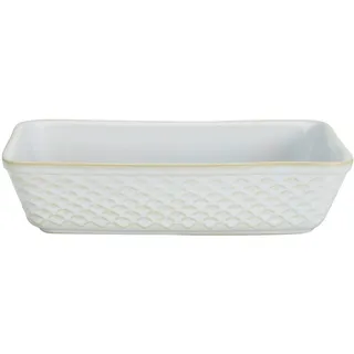 Ritzenhoff & Breker Auflaufform B 31 cm KIRUNA, Weiß - Creme - 31 x 21 cm - Steingut