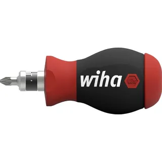 Wiha Stubby Werkstatt Bit-Schraubendreher 7teilig Schlitz, Kreuzschlitz Phillips, Pozidriv, TORX, Innen-Sechskant