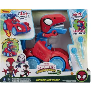 SPIDEY AND HIS AMAZING FRIENDS Jazwares Spidey und Seine Super-Freunde - Spidey-Rex Racer