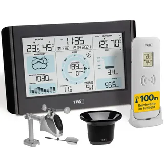 TFA Weather Pro Schwarz 35.1161.01