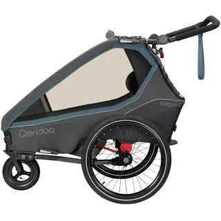 Qeridoo Kinderanhänger Kidgoo1 navy blue 2023