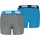 PUMA BOYS EVERYDAY BASIC 2P Boxer Grey Mélange/Blue New 176 EU 176