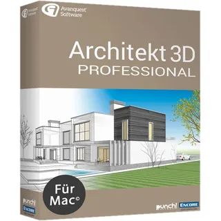 Avanquest Architekt 3D 20 Professional | für MAC | Sofortdownload + Key