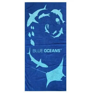 Mares - Blue Oceans - Strandhandtuch - 170cm x 80cm