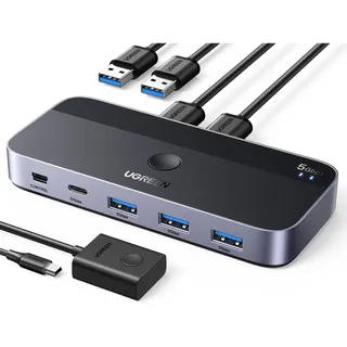 UGREEN USB 3.0 Sharing Switch 2-in-4