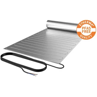 Etherma Heizmatte unter eFLOOR-LM-120-200