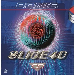 Donic Belag Slice 40 CD schwarz 1,2 - schwarz 1,2