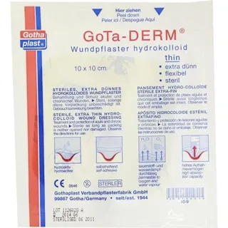 Gothaplast Gotha-Derm Hydrokolloides Wundpflaster 10cmx10cm 1 st