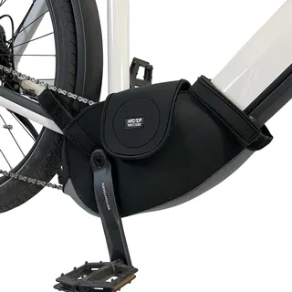 NC-17 Neopren Motor Cover 4.0 XL | Schutzhülle, Motorschutz, Abdeckung für E-Bikes mit Mittelmotor und integriertem Akku, Schwarz