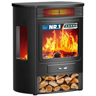 Kesser Prio Elektrokamin schwarz