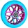 Spy7 Stunt-Scooter 110mm Splash Pink/Pu Türkis Rosa/Türkis