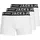 SENSE TRUNKS unifarben schwarz/weiß L 3er Pack