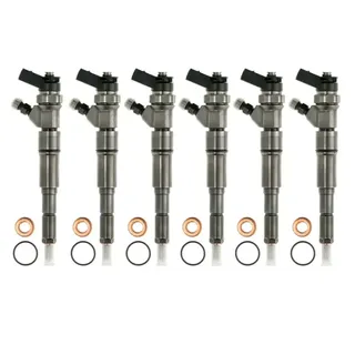 6X 0445110131 Injektor BMW 3.0 D 3 5 7 SERIES Bosch (0445110080, 13537787234, 13537788609)