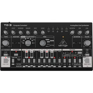 Behringer TD-3-BK Analog Bass Line Synthesizer Schwarz
