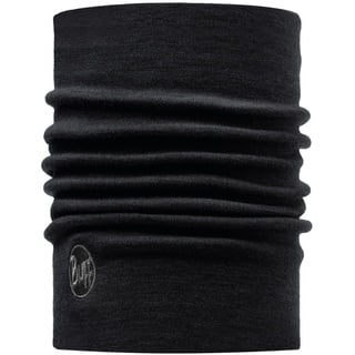 Buff Merino Heavyweight Schlauchtuch solid black