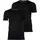 Modern Kurzarm-baselayer 2 Einheiten Black L