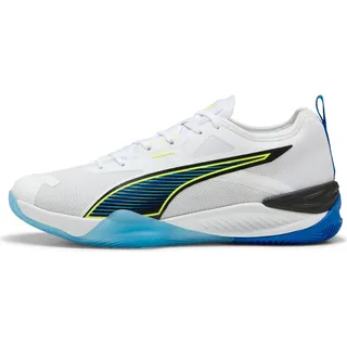Puma Eliminate Nitro 4 Game On, Größe 46 1⁄2 - White Puma Black Glowing...