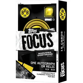 Topps Focus Borussia Dortmund 2025/26 Hobby Box