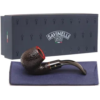 Savinelli Roma 614 Tabakpfeife mit schwarzem Stiel