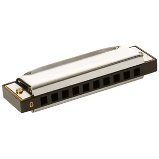 Stagg 17468 Blues Mundharmonika (G-Dur, 20x Töne, Material: verkupfert (0,9mm), Kanzellenkörper: Kunststoff)