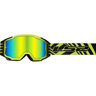 LS2 Charger Pro Motocross Brille, gelb für Männer