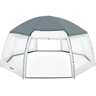 BESTWAY Pavillon für runde Pools 6 x 2,95 m Grau