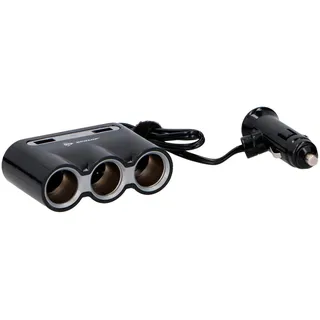 Dunlop Zigarettenanzünder-verteiler, 12/24v, 3-fach, 2xusb-port
