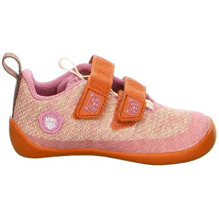 Affenzahn Halbschuh Knit Happy Katze für Kinder, rosa, Größe 30 EU