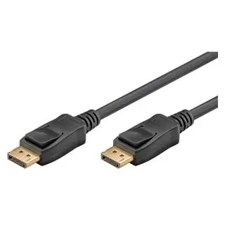 goobay Displayport-Kabel 74752, 8K UHD, DP 2.1, Displayport auf Displayport, 240Hz, 54 Gbit/s, 2 m