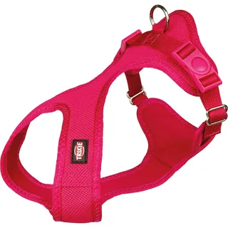 Trixie Comfort Soft Touren-Geschirr Hundehalsband Fuchsia 25–35 cm