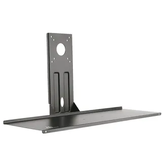 Maclean Brackets Maclean MC-756 Tastaturhalterung VESA 75x75 100x100 Tastatur Maus Halterung Zulage für Monitorhalterungen