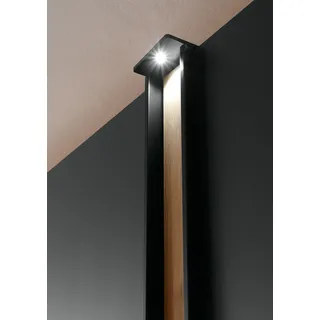 Wiemann Schrankleuchte WIEMANN "LAGOS", schwarz, B:9,5cm H:1cm T:10cm, Leuchten, Schrankleuchte, Energiesparende LED Leuchtmittel